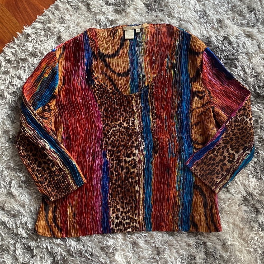 Vintage Y2K Textures Alberto Makali Shirt